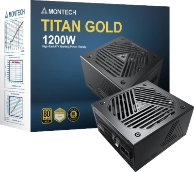 Блок питания 1200W Montech Titan Gold TIS0126
