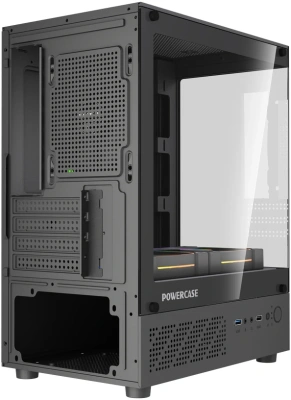 Корпус Powercase Vision Micro M1 ARGB Black (CVMM1B-A3)