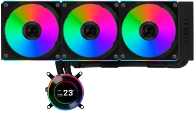 Водяное охлаждение Lian Li HydroShift II LCD-C 360R Black G89.GHS2LCD36RB.R0