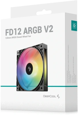 Вентилятор для корпуса 120mm Deepcool FD12 ARGB V2
