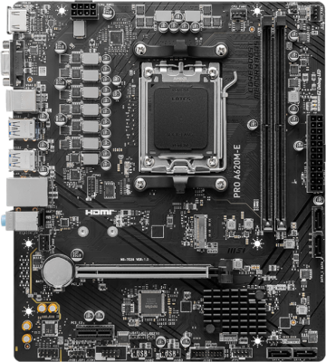 Материнская плата AM5 MSI A620M-E PRO