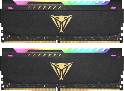 Модуль памяти DDR4 16Gb (2x8Gb Kit) Patriot 3600 Viper Steel RGB PVSR416G360C0K