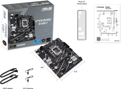 Материнская плата 1700 Asus B760M-F Prime