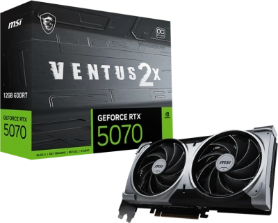 Видеокарта GeForce RTX 5070 12Gb MSI Ventus 2X OC