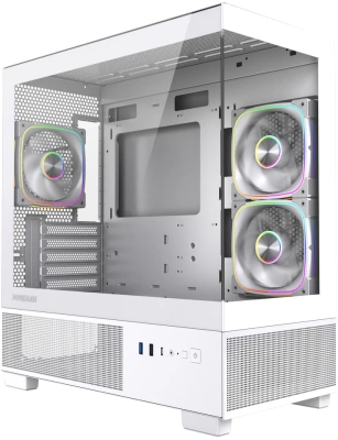 Корпус Powercase Vision Micro S4W (CVMMSHW-A3)