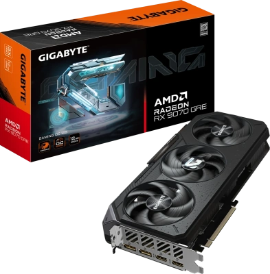 Видеокарта Radeon RX 9070 GRE 12Gb Gigabyte GV-R907GREGAMING OC-12GD