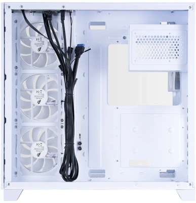 Корпус 1stPlayer Megaview MV8-TP ARGB White MV8-TP-WH-3FC7R-W-1FC7-W