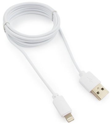 Кабель USB A-Lightning 1,8m Гарнизон GCC-USB2-AP2-6-W