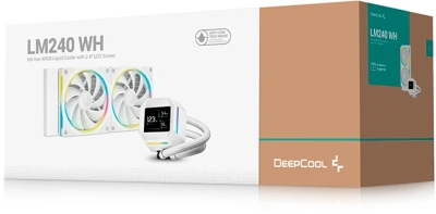 Водяное охлаждение DeepCool LM240 WH