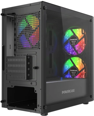 Корпус Powercase Mistral Micro D3B ARGB V2 (CMMDB-A3-V2)