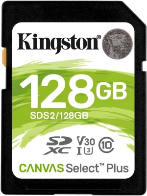 Карта памяти SDXC 128Gb Kingston SDS2/128GB