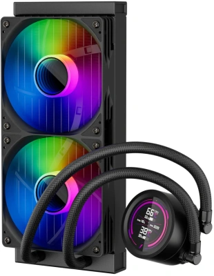 Водяное охлаждение 1stPlayer TS4-240-BK