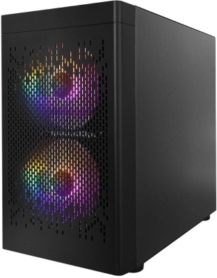 Корпус 1stPlayer DK D3-B Black D3-B-BK-2F1P-1F1