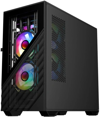 Корпус 1stPlayer DK D7 Black D7-BK-3F1