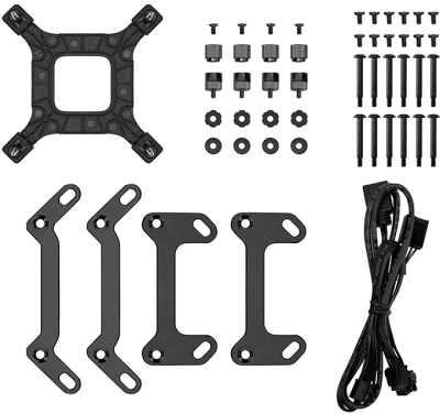 Водяное охлаждение DeepCool LQ360 Ultra ARGB R-LQ360-BKASMC-G-1