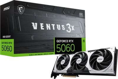 Видеокарта GeForce RTX 5060 8Gb MSI Ventus 3X OC