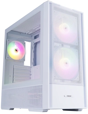 Корпус 1stPlayer AU7 ARGB White AU7-WH-2FA7-14-W-2FA7R-W-1FA7-W