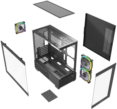 Корпус Powercase Vision Micro M3B (CVMMB-A3)