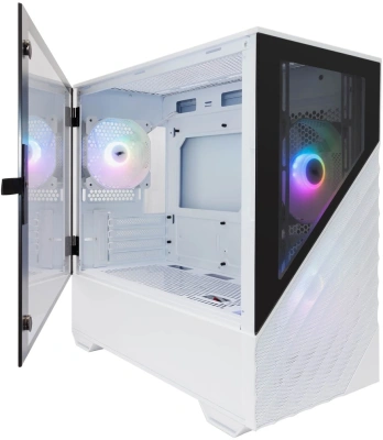Корпус 1stPlayer DK D7 ARGB White D7-WH-3F7-W