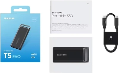 Внешний SSD 2Tb Samsung T5 EVO MU-PH2T0S/WW
