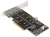 Переходник M2 ExeGate EXE-597E2 (2xM.2 M key --> PCI-E x8 v3.0 )