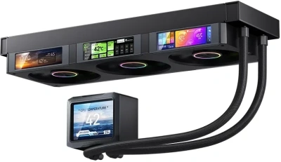 Водяное охлаждение Jonsbo TF3-360SCB ARGB Black