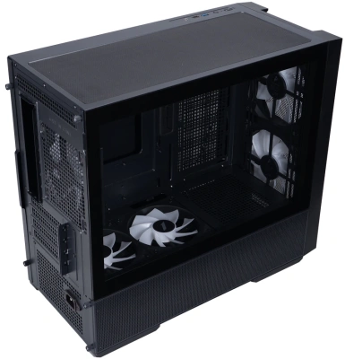 Корпус 1stPlayer AU6 ARGB Black AU6-BK-2FA7-14-2FA7R-1FA7