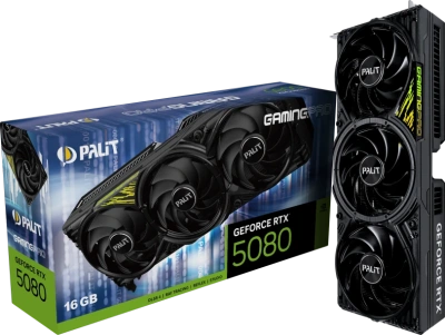 Видеокарта GeForce RTX 5080 16Gb Palit Gamingpro NE75080019T2-GB2031Y