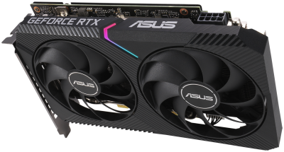 Видеокарта GeForce RTX 3060 12Gb Asus DUAL-RTX3060-O12G-V2 LHR