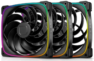 Вентилятор для корпуса 140mm Geometric Future Squama 2503RB-14 Reverse Black