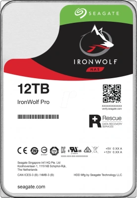 Жесткий диск 12Tb Seagate Ironwolf Pro ST12000NE0008