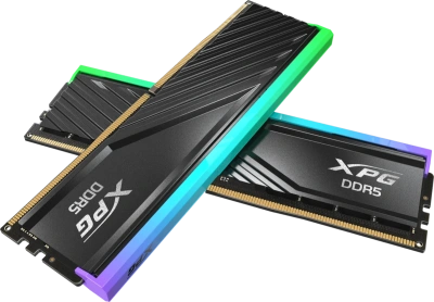 Модуль памяти DDR5 32Gb (2x16Gb Kit) AData 6000 XPG Lancer Blade RGB AX5U6000C4816G-DTLABRBK