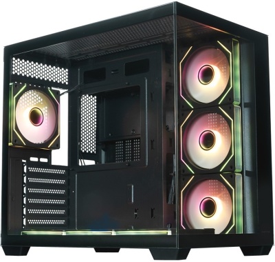 Корпус Xastra QW500 7ARGB-C10-UC Black