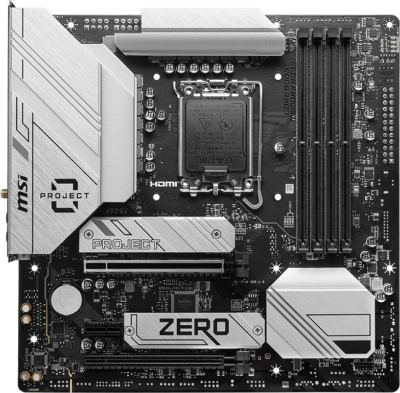Материнская плата 1700 MSI B760M Project Zero