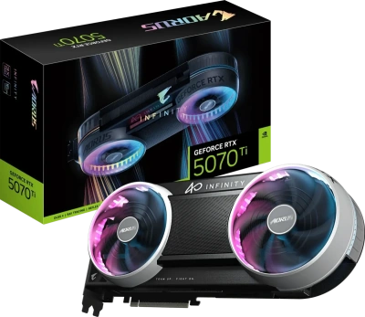 Видеокарта GeForce RTX 5070Ti 16Gb Gigabyte GV-N507TAORUS IF-16GD