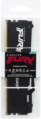 Модуль памяти DDR5 16Gb Kingston 6000 Fury Beast RGB KF560C30BBEA-16