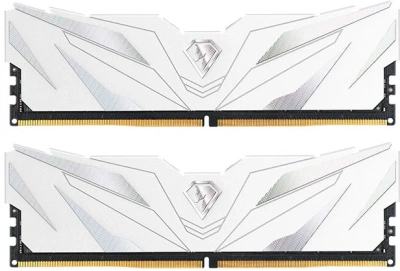Модуль памяти DDR5 32Gb (2x16Gb Kit) Netac 6000 Shadow II White NTSWD5P60DP-32W