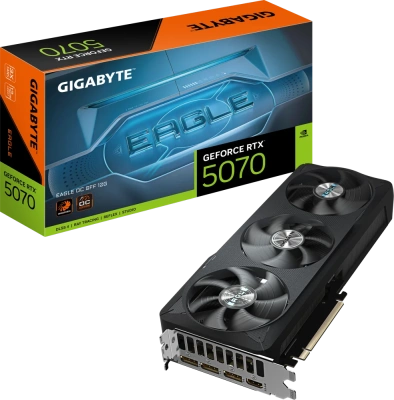 Видеокарта GeForce RTX 5070 12Gb Gigabyte GV-N5070EAGLE OC-12GD