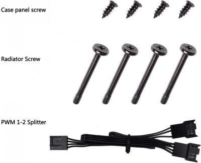 Вентилятор для корпуса 140mm ID-Cooling WF-14025-XT Black