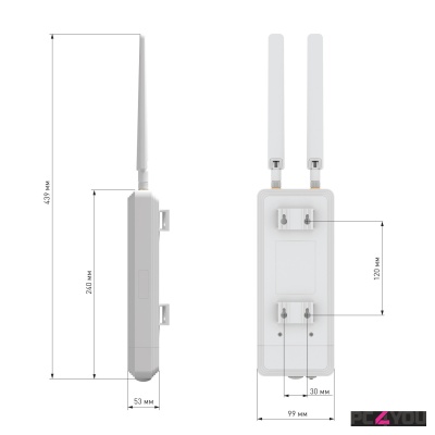 Точка доступа Netcraze Stellar 6 NAP-650