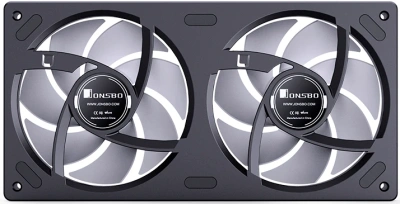 Вентилятор для корпуса 120mm Jonsbo ZB-240B (2 in 1) Black