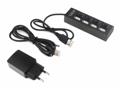 USB концентратор Gembird UHB-U2P4-02A