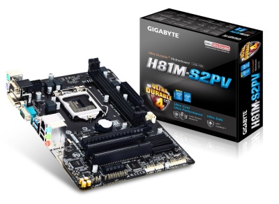 Материнская плата 1150 Gigabyte GA-H81M-S2PV