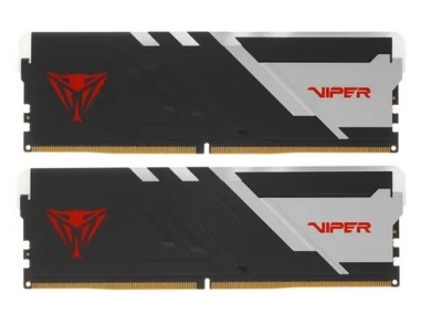 Модуль памяти DDR5 32Gb (2x16Gb Kit) Patriot 6200 Viper Venom RGB PVVR532G620C40K