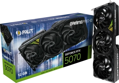 Видеокарта GeForce RTX 5070 12Gb Palit GamingPro-S NE75070019K9-GB2050U