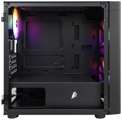 Корпус 1stPlayer DK D3-B Black D3-B-BK-2F1P-1F1