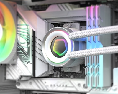 Водяное охлаждение ID-Cooling FX240 INF White