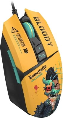 Мышь беспроводная A4Tech Bloody W63 Max Renegade