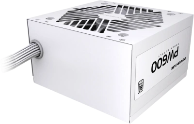 Блок питания 600W Powercase PW600 White PSW-600W-DC