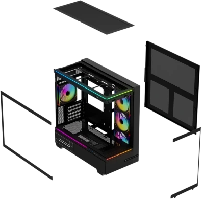 Корпус Thermalright M10 TRTLM10BF4M Black